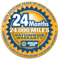 NAPA Warranty badge
